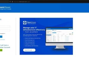 注冊(cè)/登錄TeamViewer賬號(hào)